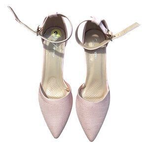 First date ankle strap kitten heels